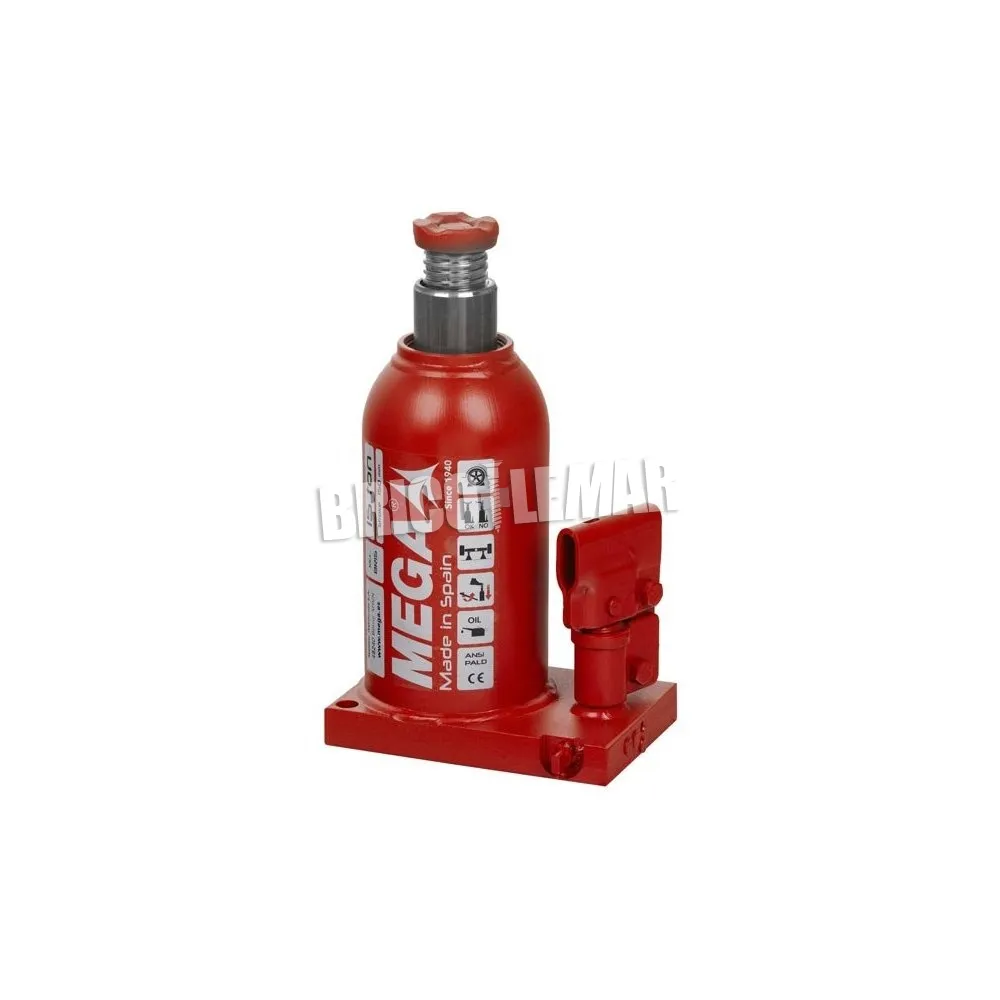 Gato hidráulico de botella 15T Mega BR15