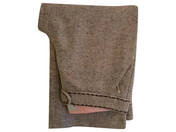 Guess Pantalones, polainas Beige Caramelo 