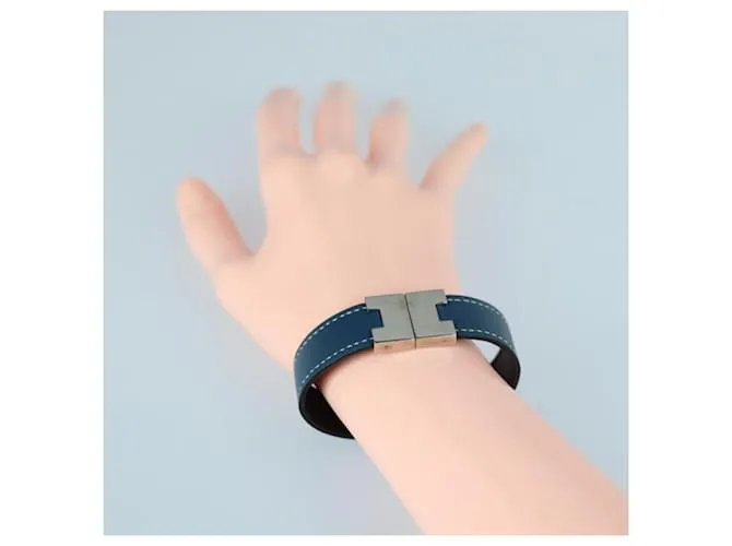 Hermès Clic H Azul 