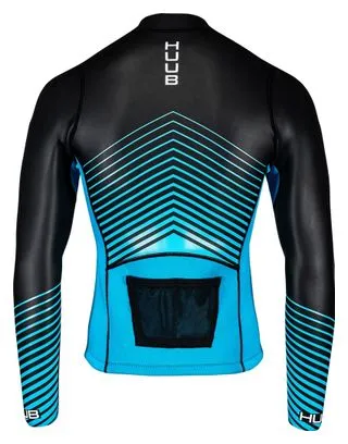 Huub Huub Aluna Top Neopreno Manga Larga Negro Azul M
