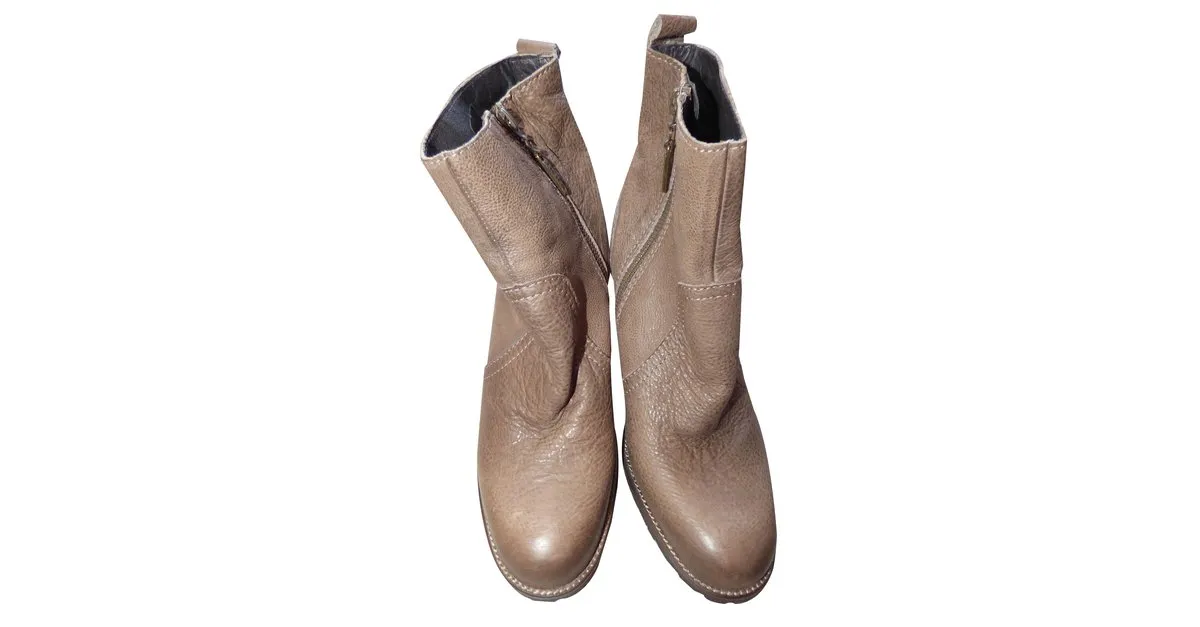 Ikks Botines Castaño 