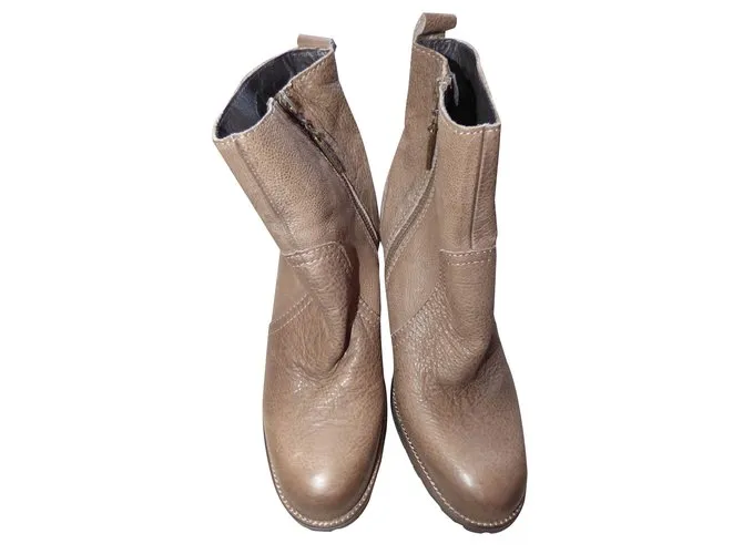 Ikks Botines Castaño 