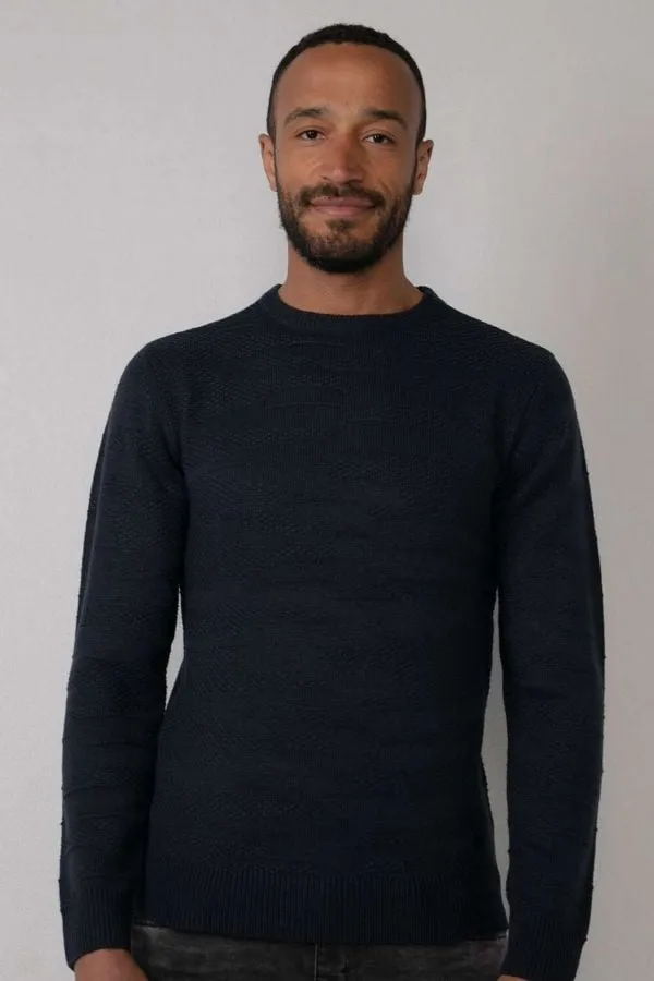 Jersey/Sudadera Hombre Petrol Industries Kwr274 5110 Dark Navy