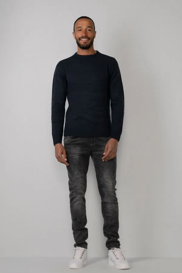 Jersey/Sudadera Hombre Petrol Industries Kwr274 5110 Dark Navy