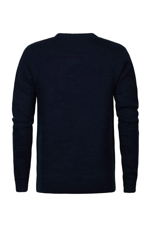 Jersey/Sudadera Hombre Petrol Industries Kwr274 5110 Dark Navy
