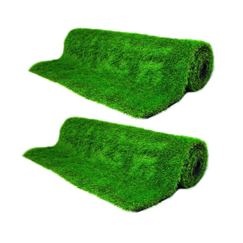 Juego de 2 rollos de césped artificial