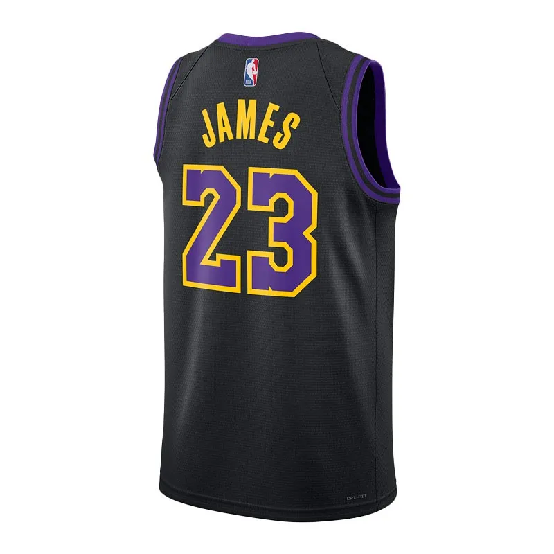 LEBRON JAMES LOS ÁNGELES LAKERS CITY EDITION SWINGMAN JERSEY 2324