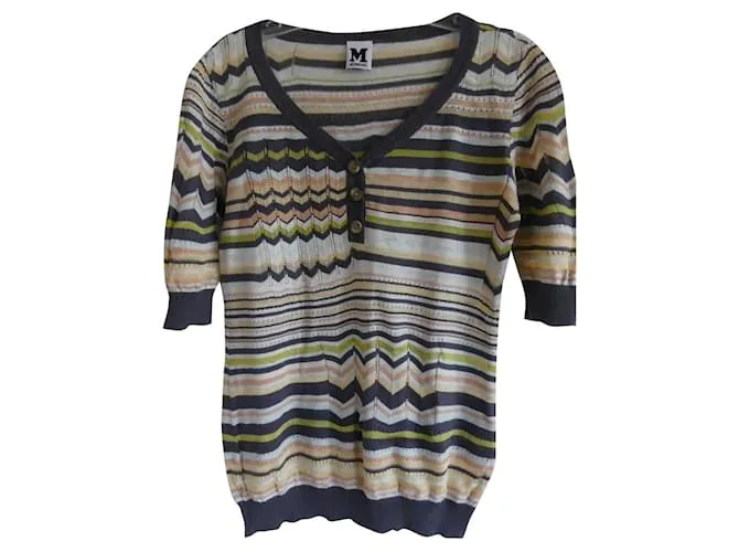 M Missoni Tops Verde Gris 