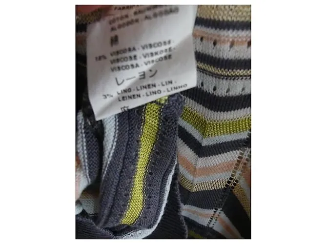 M Missoni Tops Verde Gris 