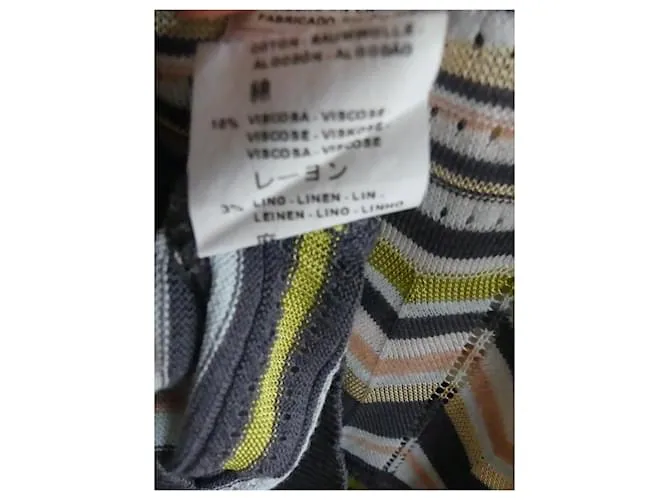 M Missoni Tops Verde Gris 