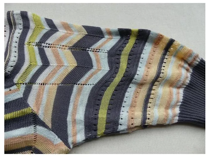 M Missoni Tops Verde Gris 