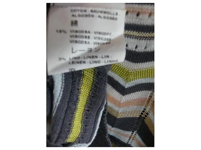 M Missoni Tops Verde Gris 