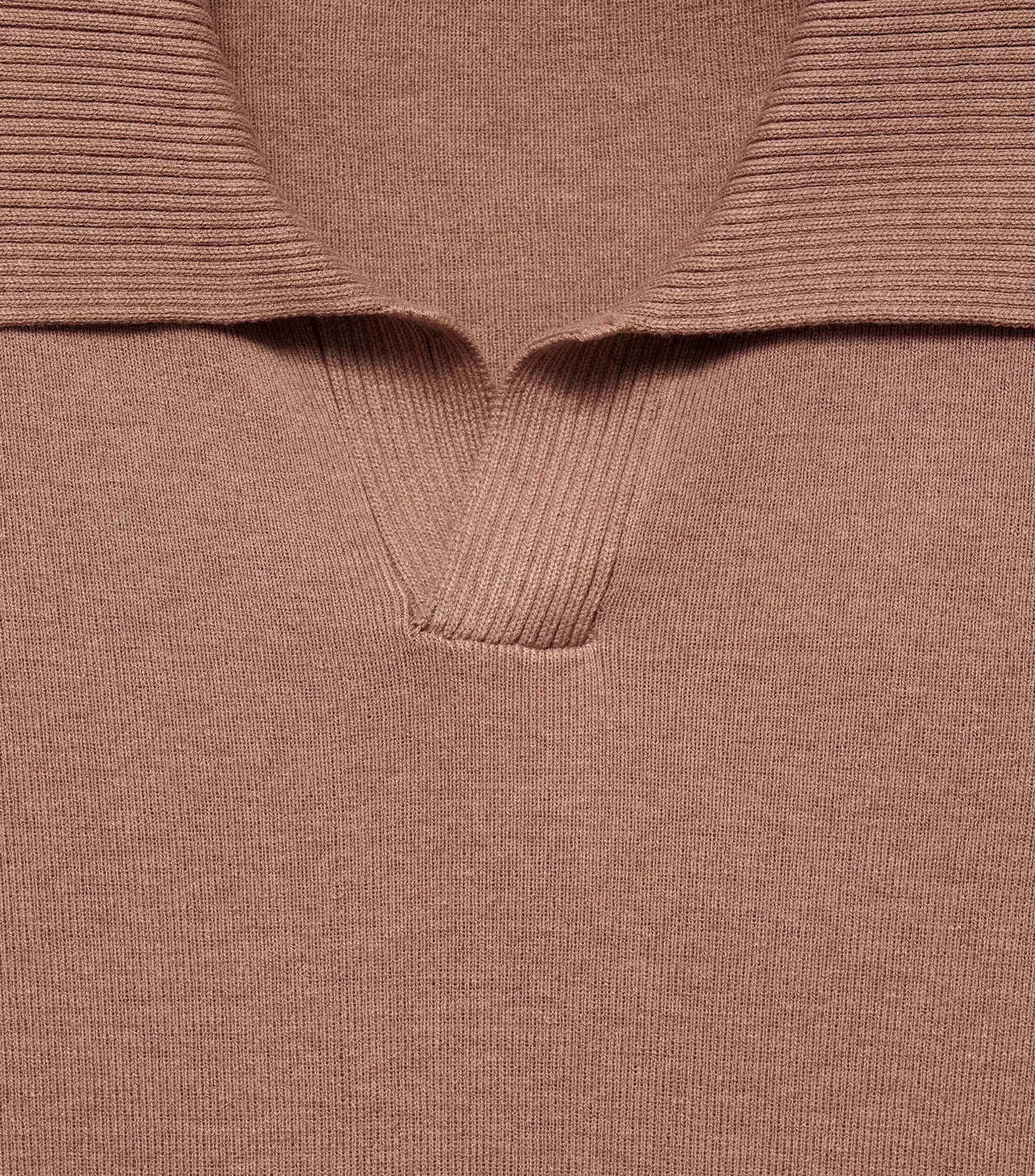 Mango Playera tipo Polo manga corta Hombre