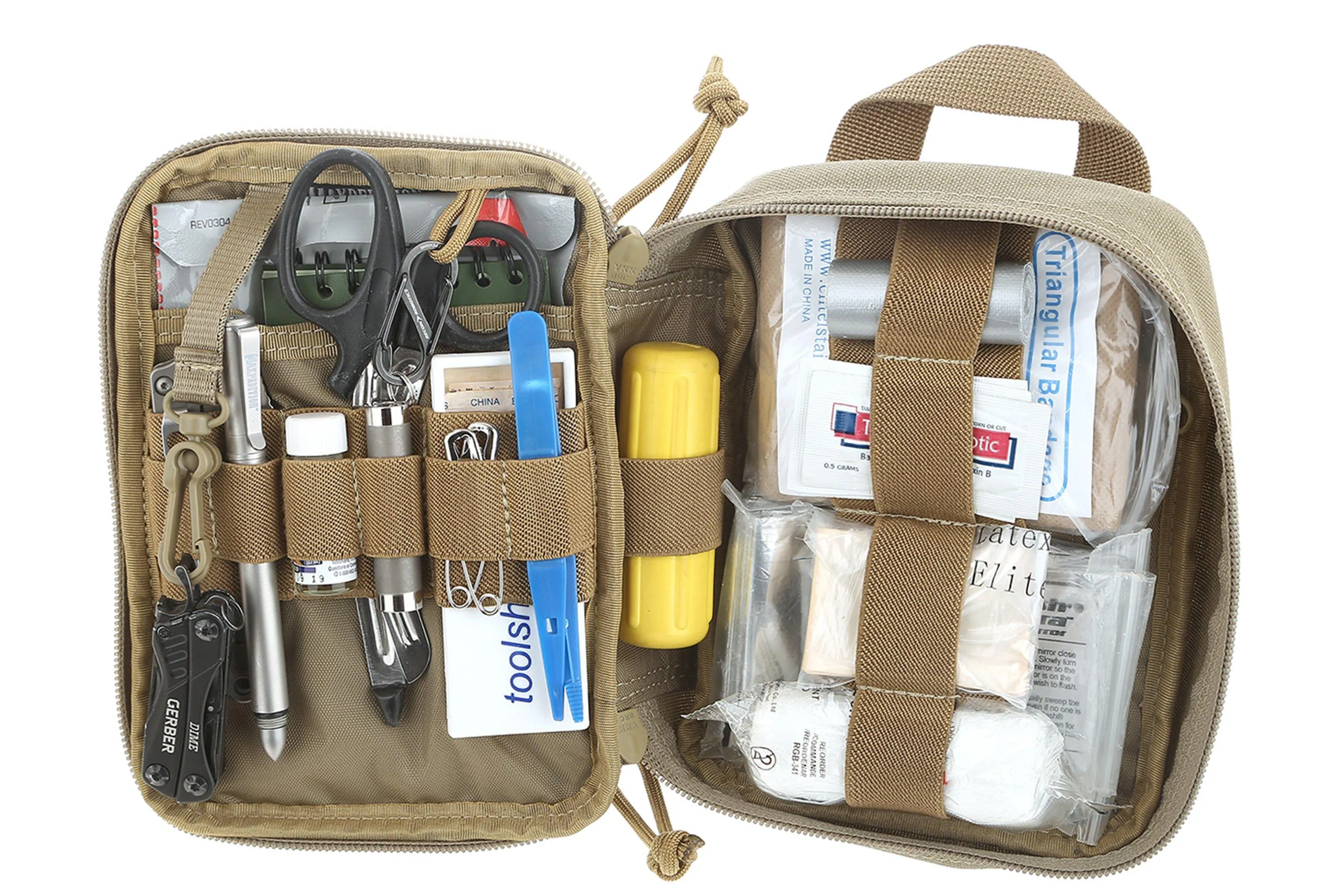Maxpedition Padded Fatty Pocket Organizer MX0260W Wolf Gray, estuche EDC