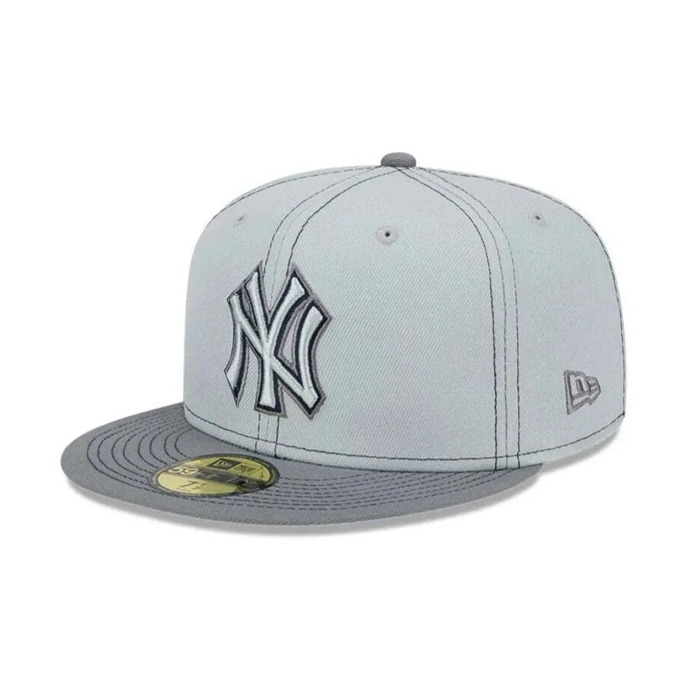 MAZNEW_ERA GORROS MLB 59FIFTY NEW_YORK_YANKEES GREY/DARK_GREY