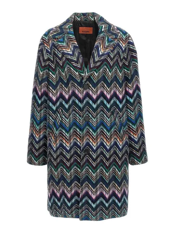 MISSONI ABRIGO CORTO  MULTICOLOR