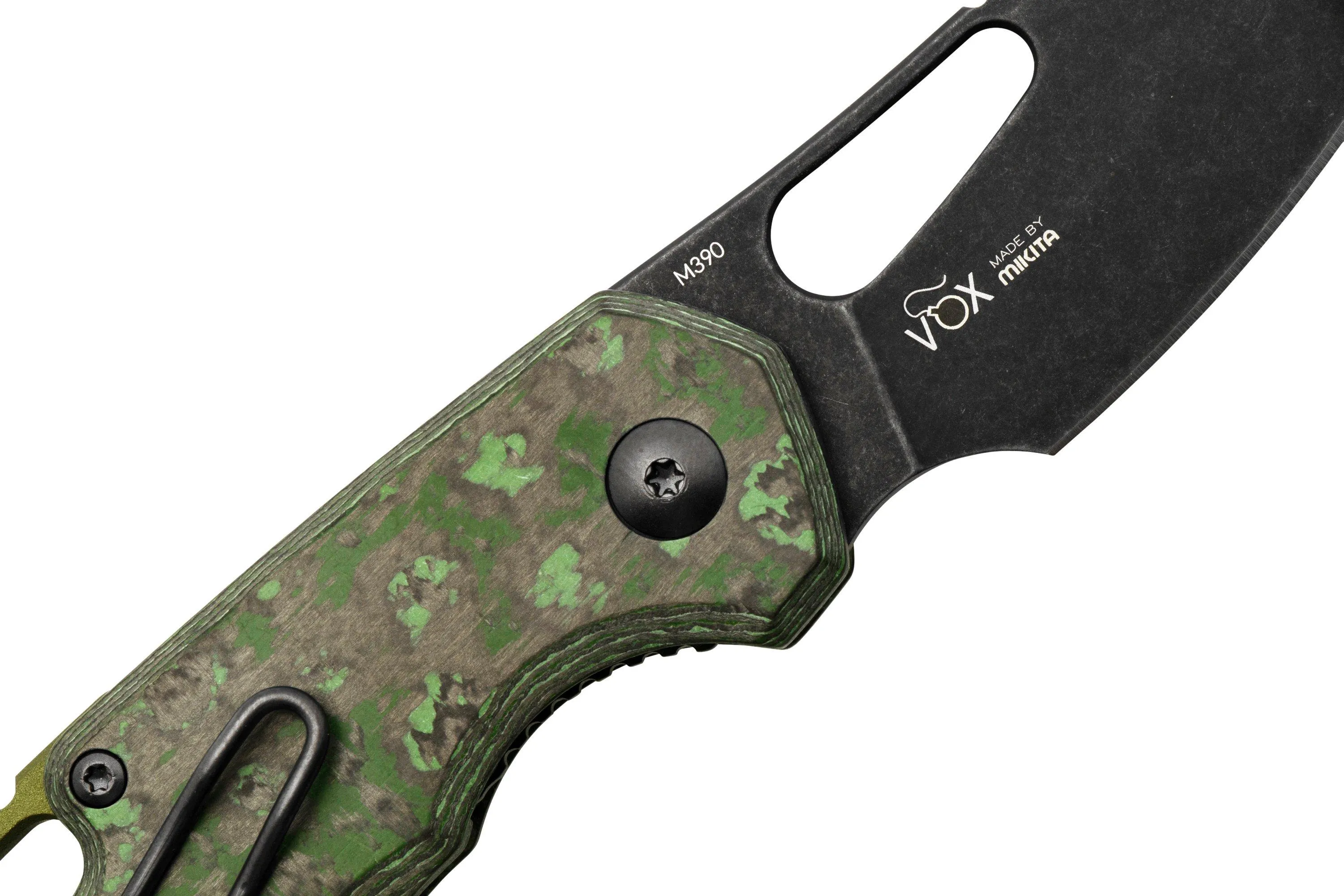 MKM ISONZO FX032CJD CLEAVER DARK STONEWASHED, JUNGLE WEAR CARBON FIBRE NAVAJA, DISEñO DE JESPER VOXNAES