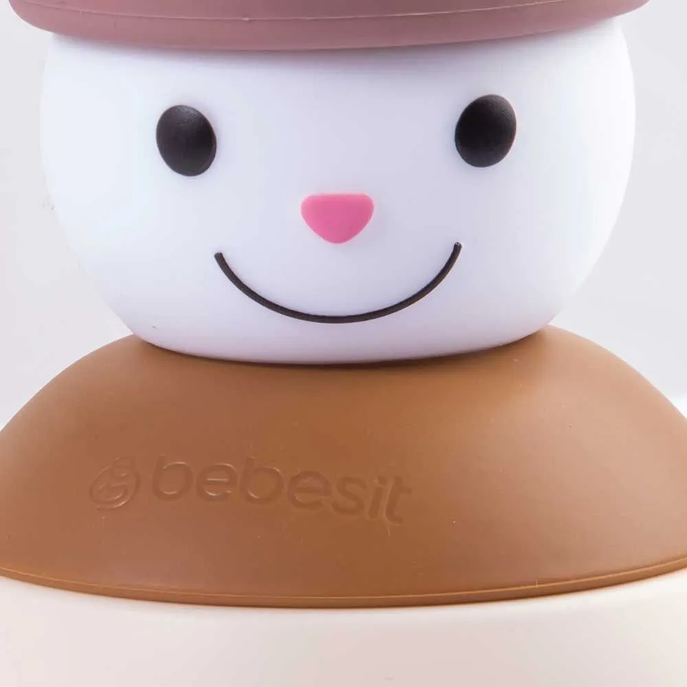 Muñeco Nieve Marron Bebesit