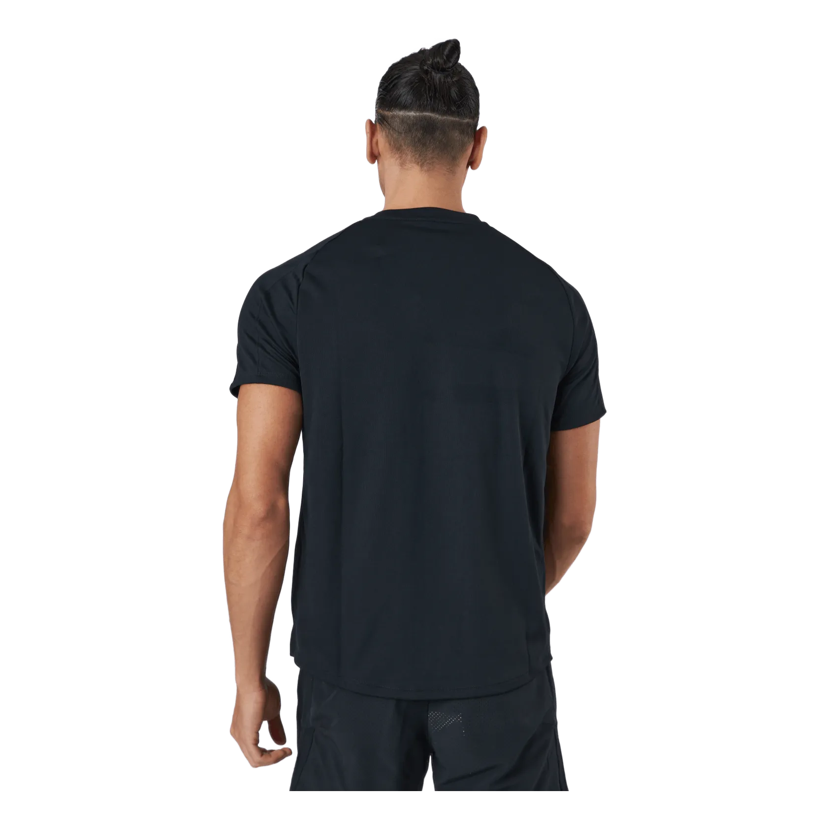 NIKE NIKECOURT DRIFIT VICTORY MEN'S TENNIS TOP BLACK/BLACK/WHITE