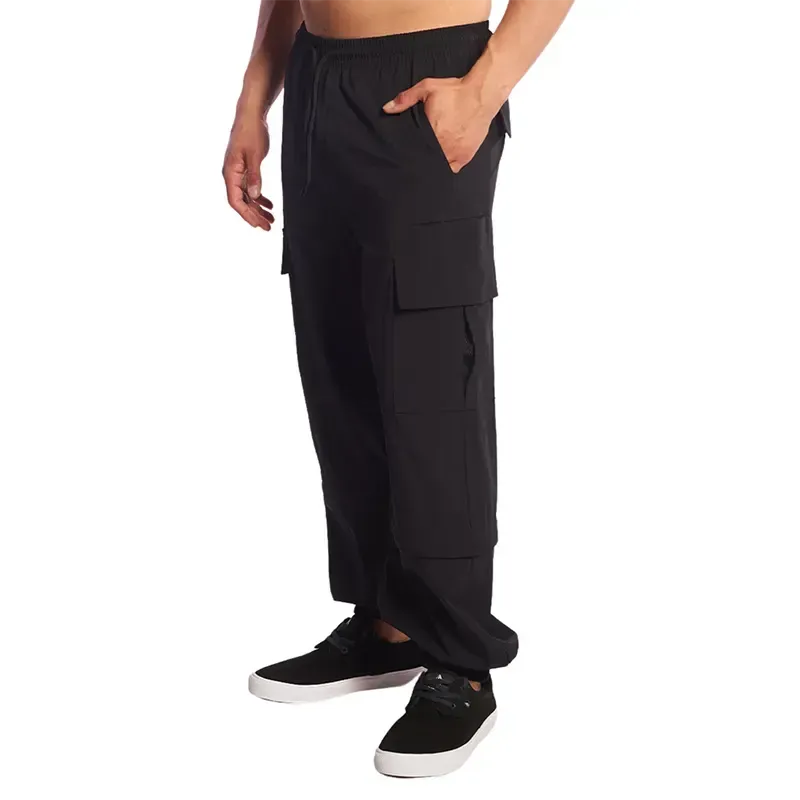 Pantalon Cargo Volcom Ripstop Desm Fisher Negro