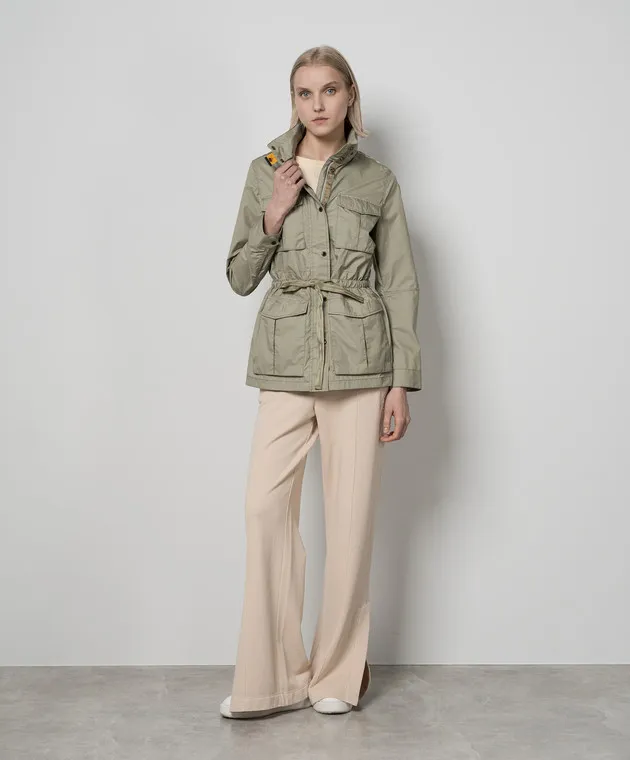 Parajumpers Khaki Dulcie Logo Windbreaker