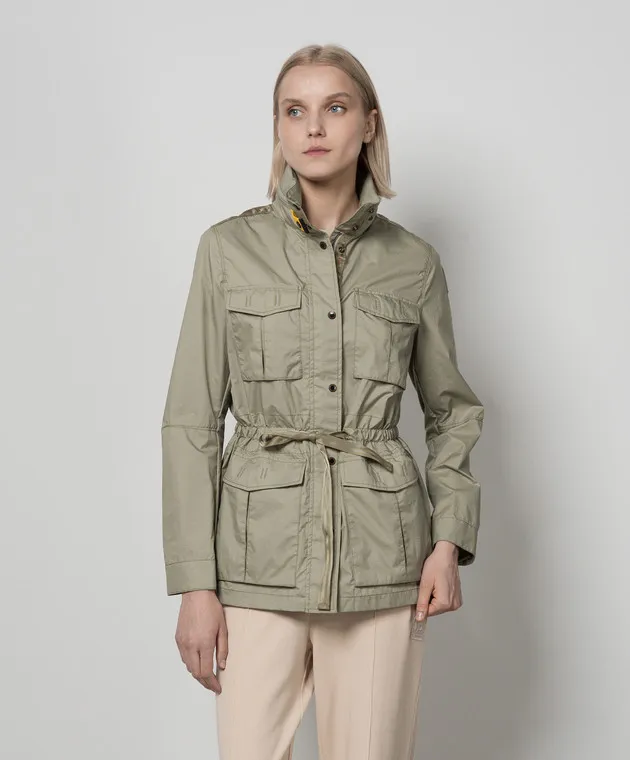 Parajumpers Khaki Dulcie Logo Windbreaker