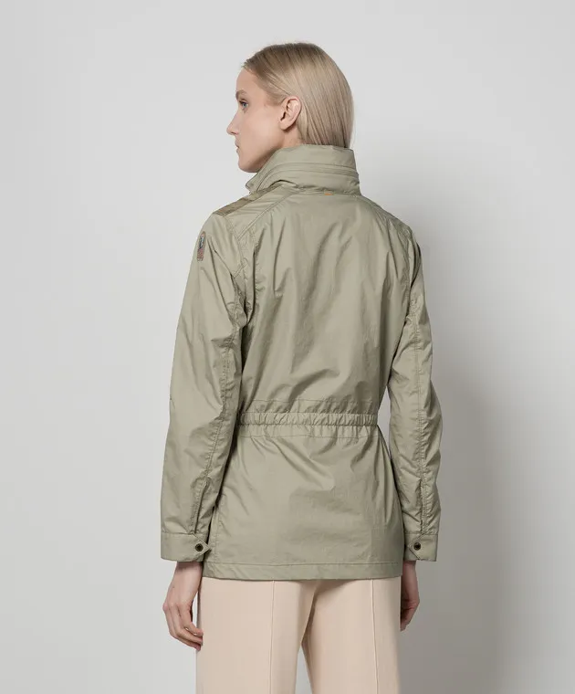 Parajumpers Khaki Dulcie Logo Windbreaker