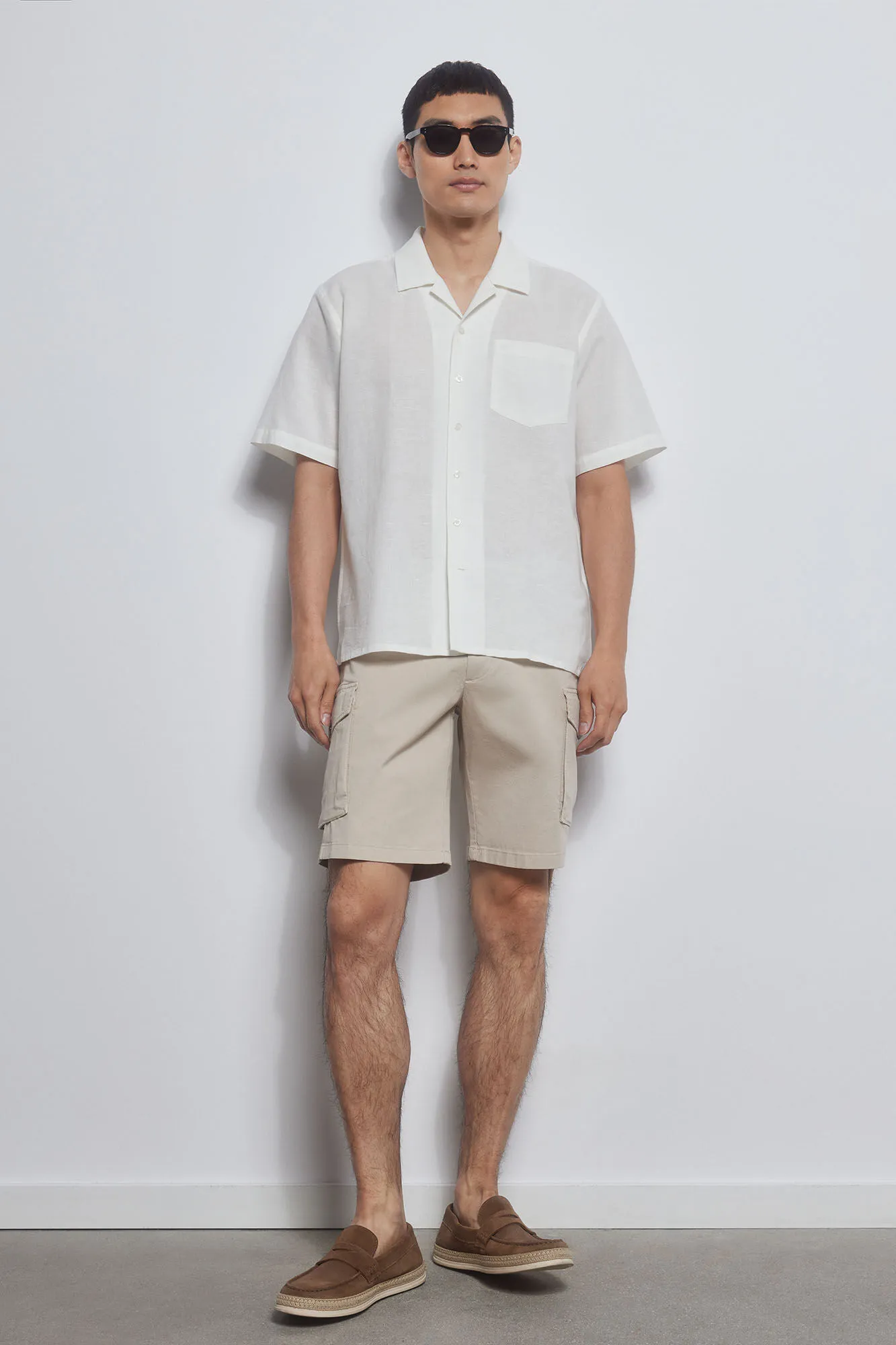 Pedro del Hierro Camisa camp collar manga corta