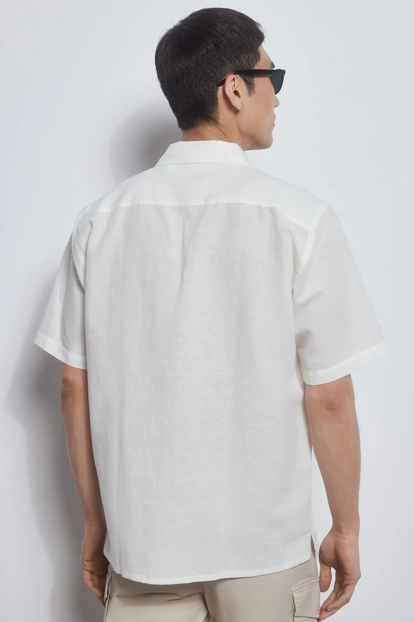 Pedro del Hierro Camisa camp collar manga corta