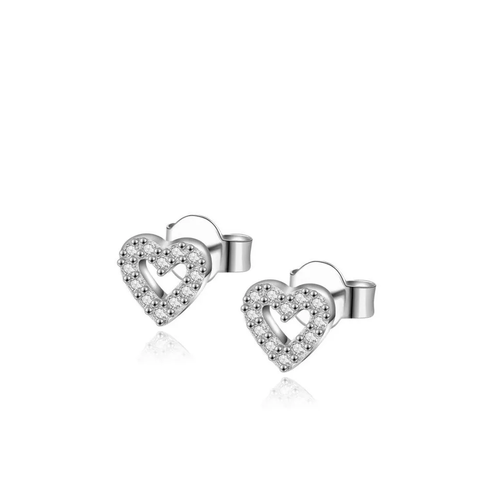Pendiente Heart Circonitas