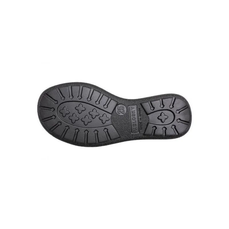 Pikolinos deportivo piel Cambil marino y cuero m5n6319