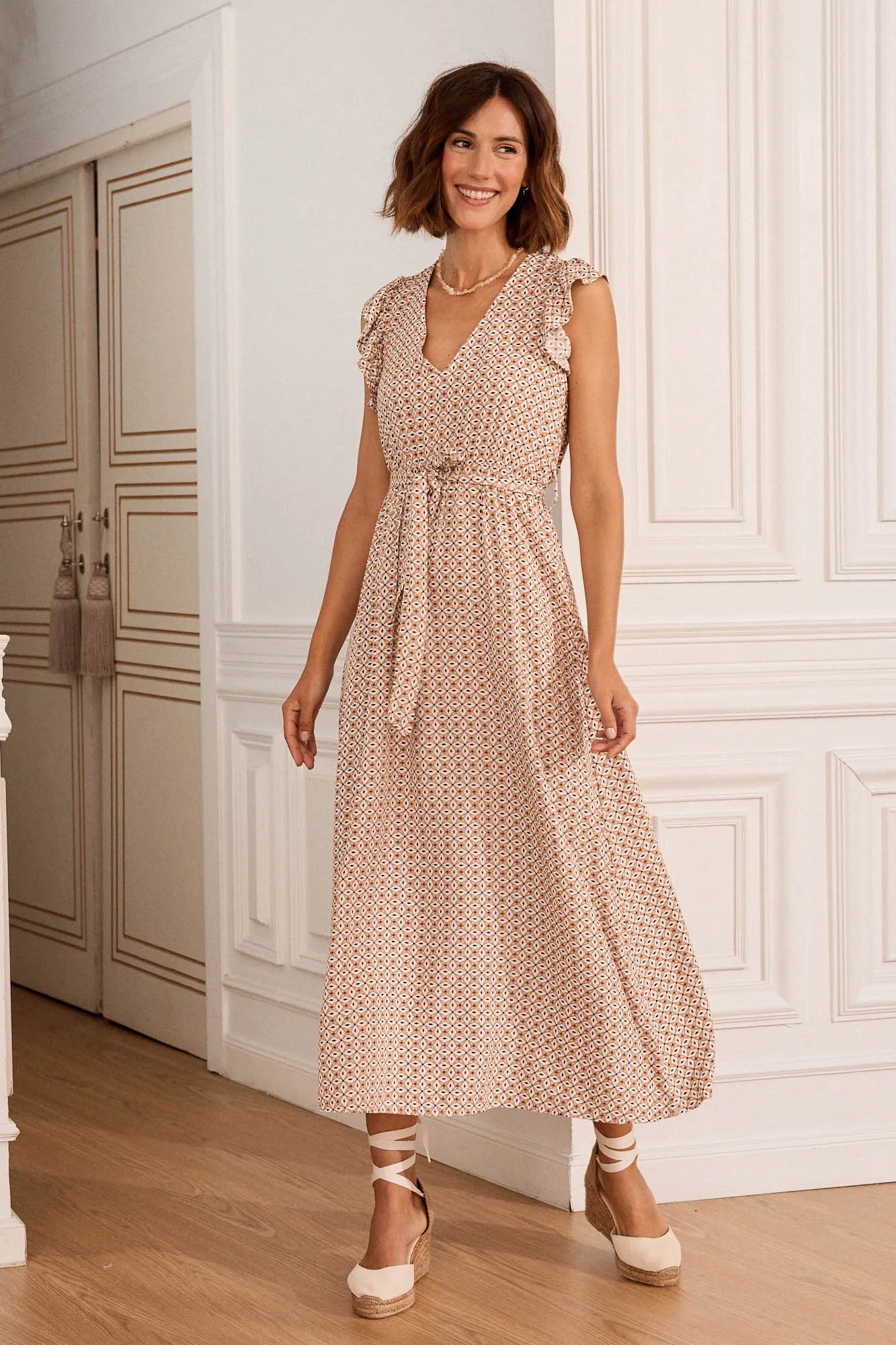 Polín Et Moi Vestido midi Tacalia