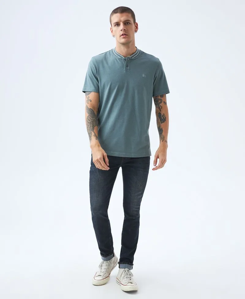 Polo clásica manga corta para hombre