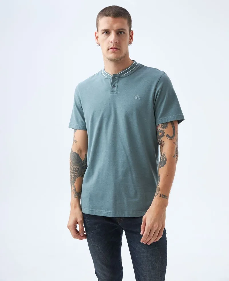 Polo clásica manga corta para hombre