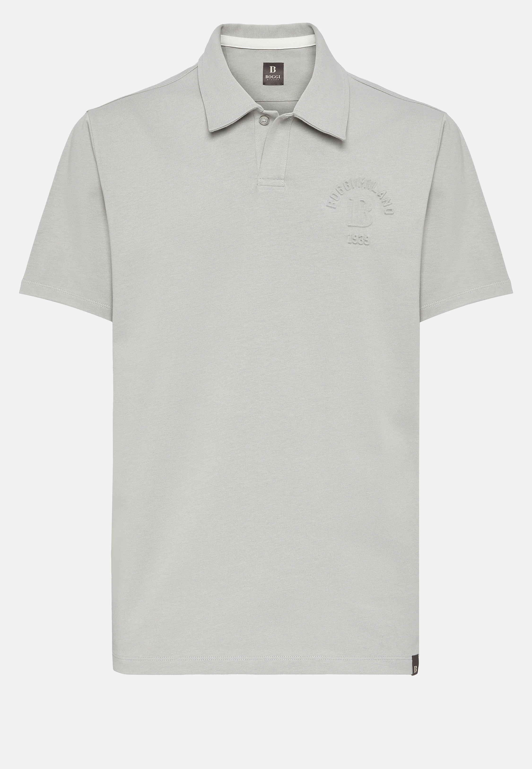 Polo De Punto Jersey Mezcla Algodón Orgánico
