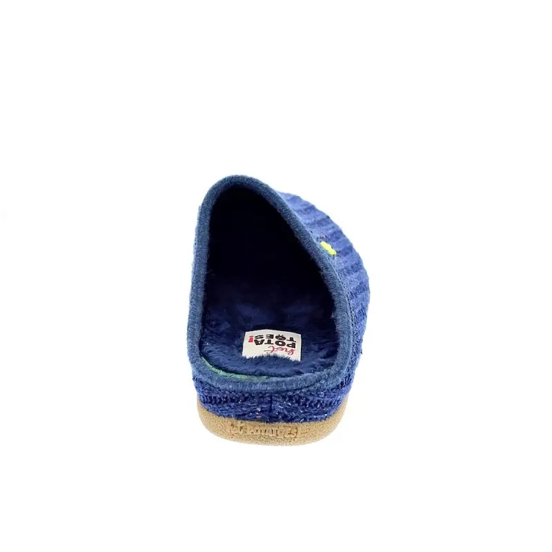 Potatoes Pantuflas Hombre Leonding Azul