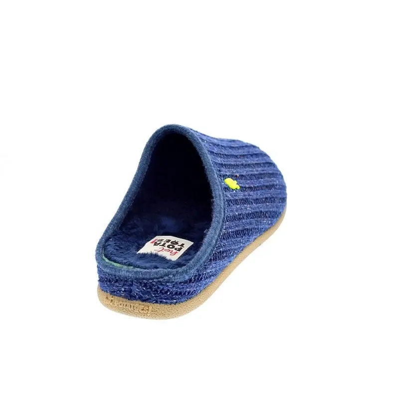 Potatoes Pantuflas Hombre Leonding Azul
