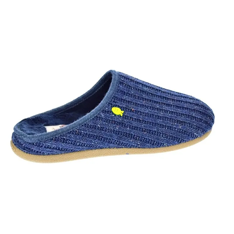 Potatoes Pantuflas Hombre Leonding Azul