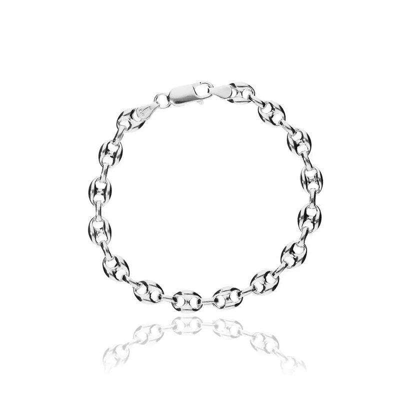 PULSERA "CALABROTE" PLATA DE LEY 19 CM
