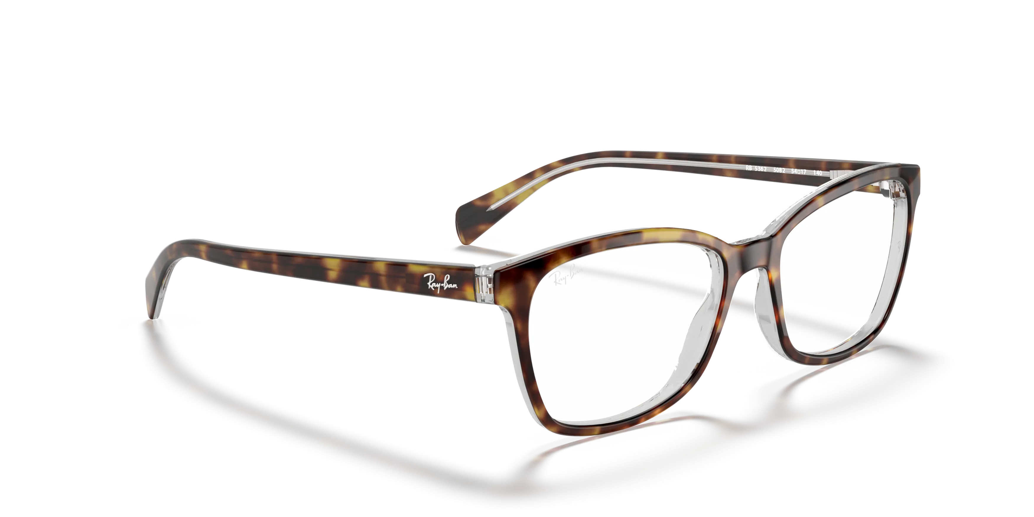 Ray Ban 0RX5362 Unisex Color Havana