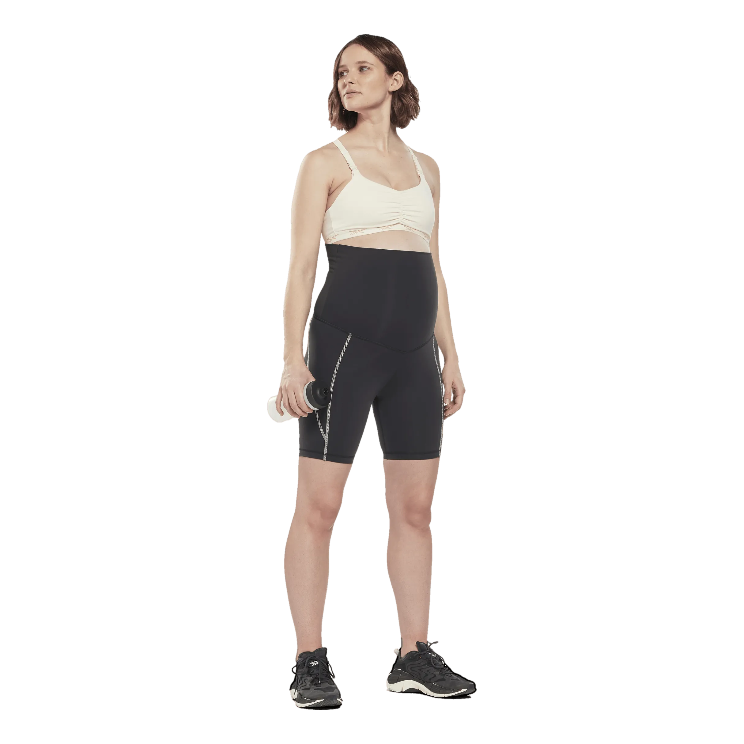 Reebok Y Lux Maternity Short Black