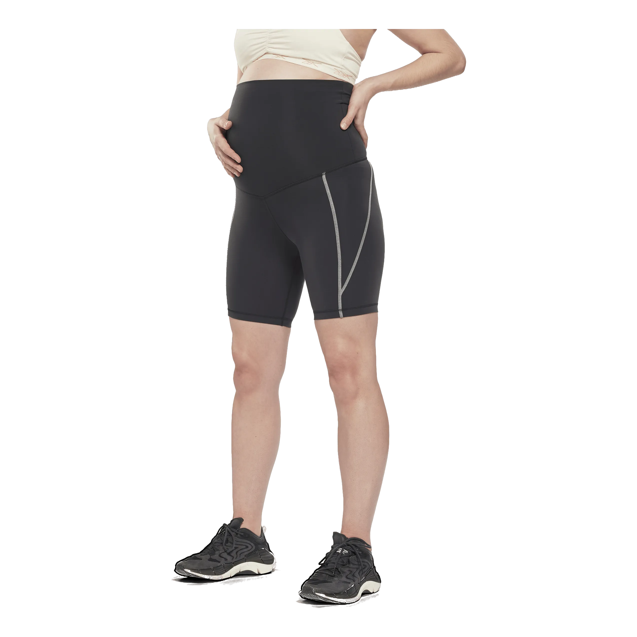 Reebok Y Lux Maternity Short Black