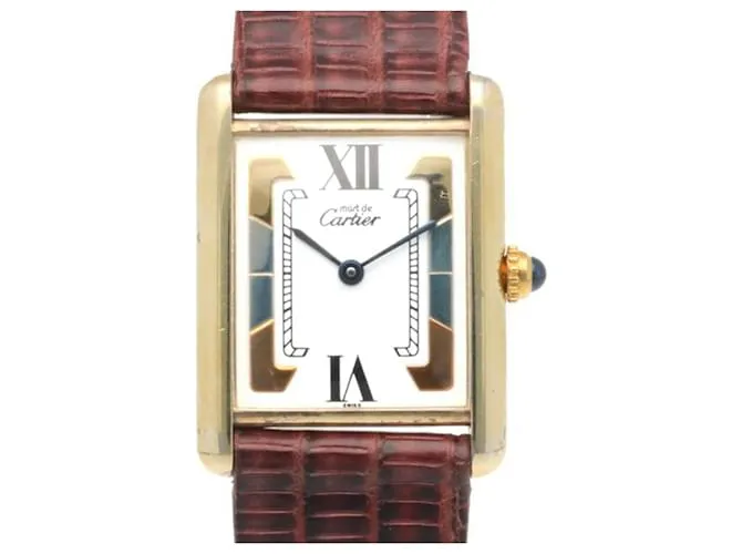 Reloj Cartier Tank Must GP 103897 Quartz para damas 