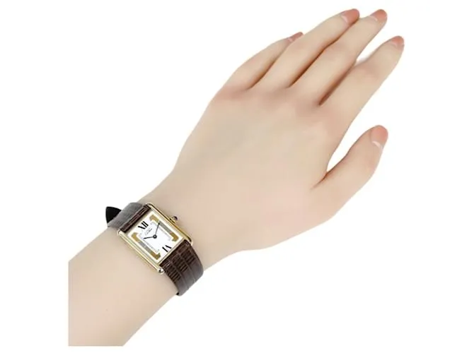 Reloj Cartier Tank Must GP 103897 Quartz para damas 