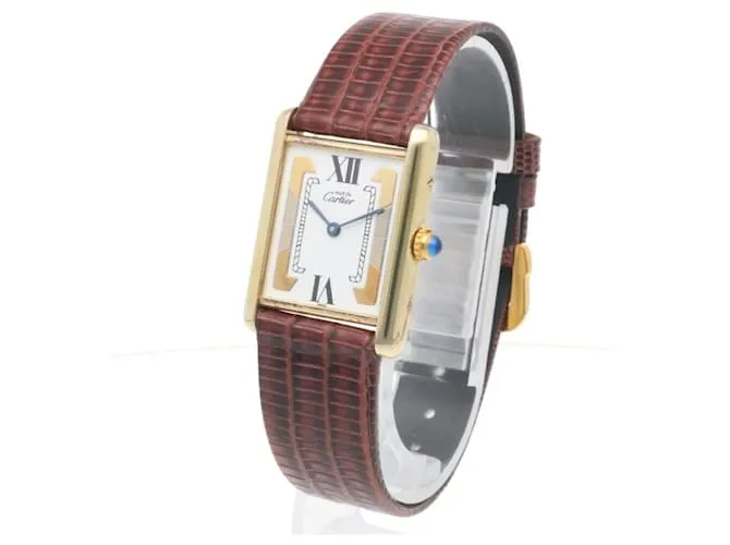 Reloj Cartier Tank Must GP 103897 Quartz para damas 