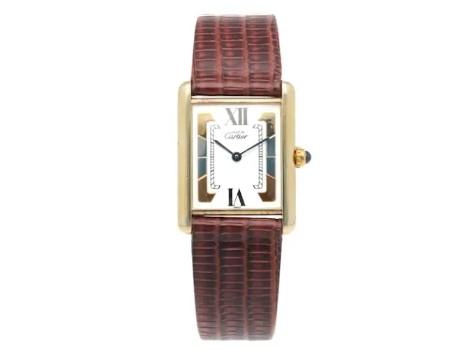 Reloj Cartier Tank Must GP 103897 Quartz para damas 