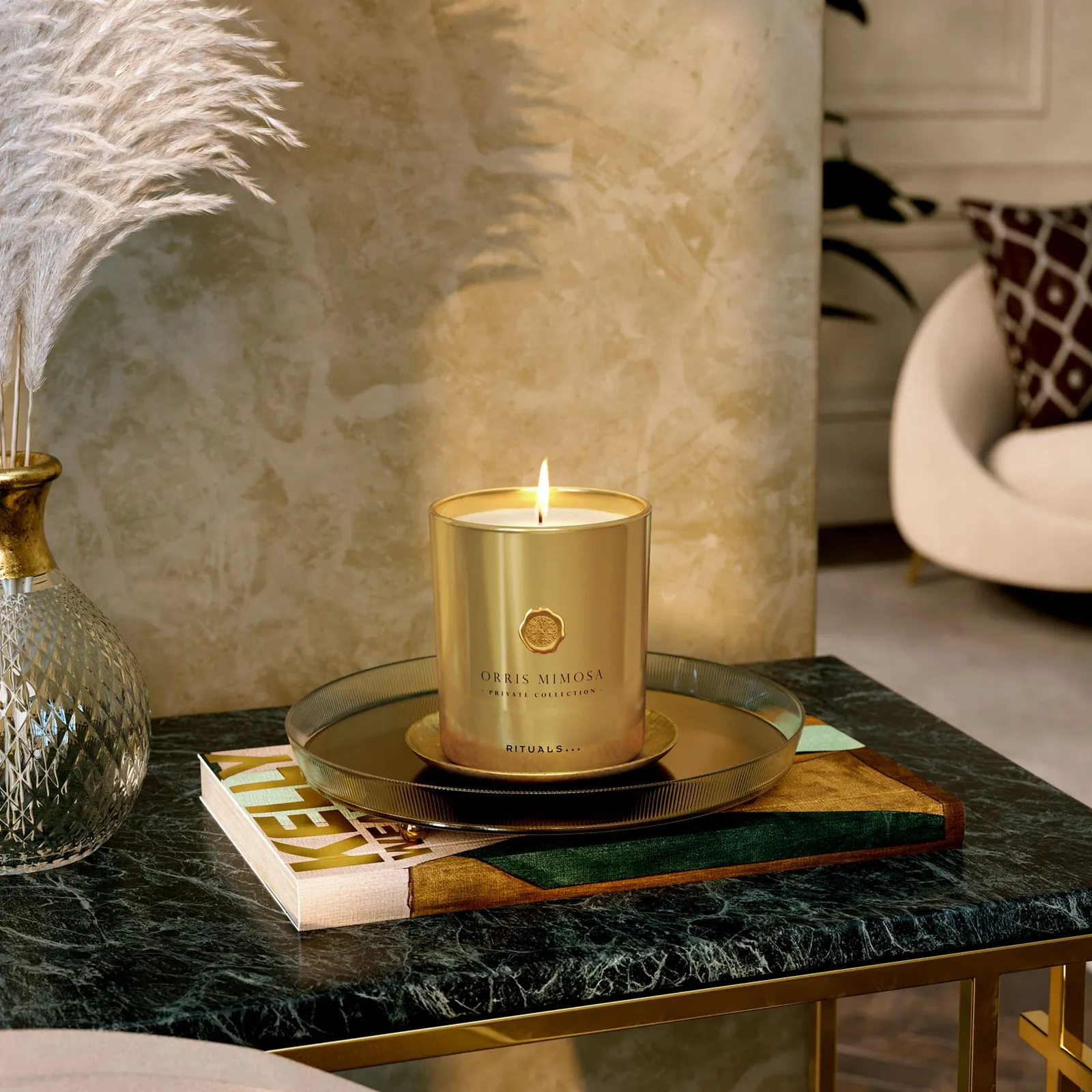 RITUALS ORRIS MIMOSA  VELA PERFUMADA