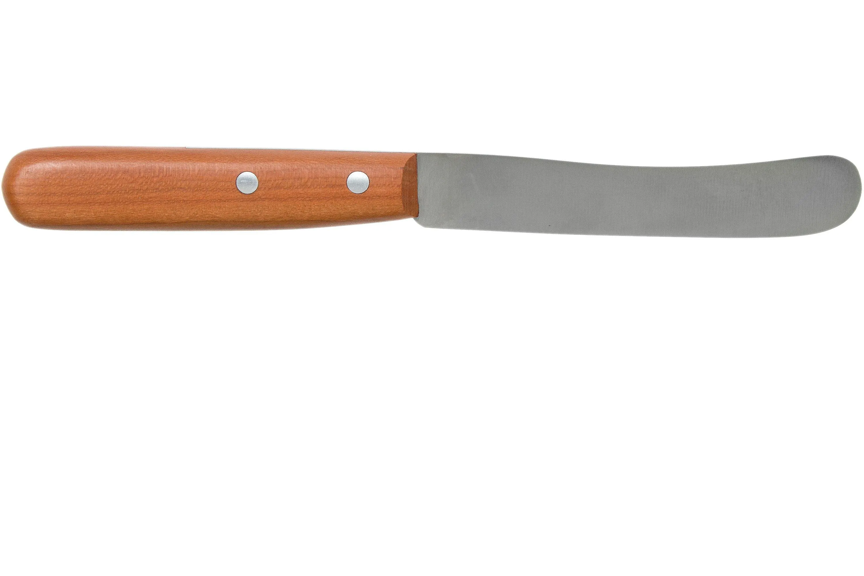 Robert Herder Buckels juego de 4 cuchillos de desayuno, madera de ciruelo, carbón