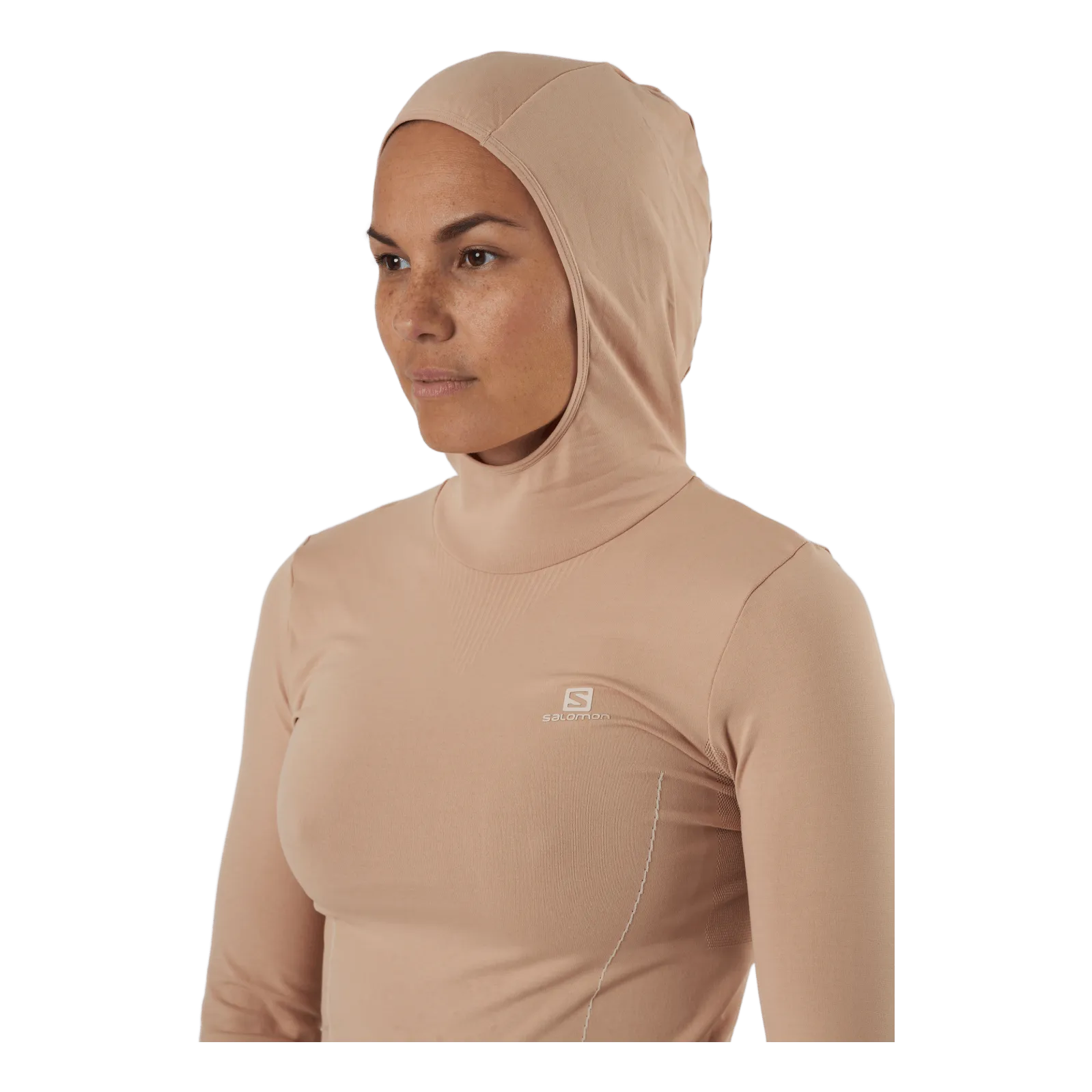 Salomon Comet Seamless Hoody W Sirocco/shell