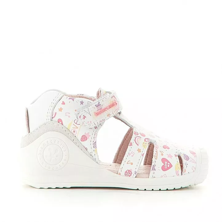 Sandalias abotinadas Biomecanics con varios dibujos estampados